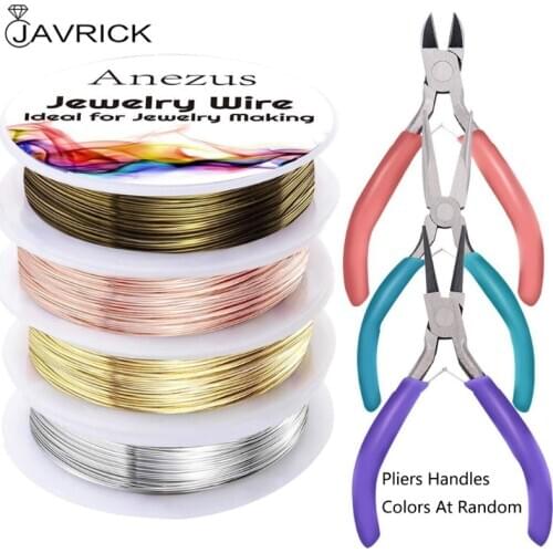 7 Pack Jewelry Making Tools Needle Nosed Round Nose Pliers Side Cutters Beading Jewelry Wires Jewelry Making Supplies
