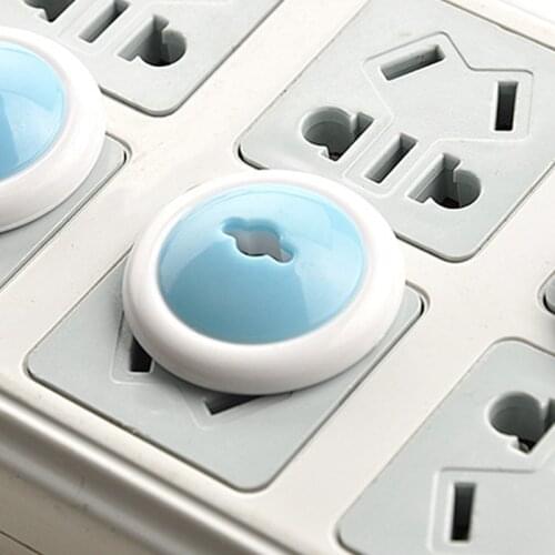 900C 6Pcs Power Electric Outlet 2 Plug Baby Child Infant Kids Plug Covers Safety