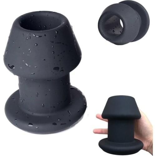 Hollow Butt Plug Anal Sex Toys For Woman Men Gays Adults Vaginal Prostate Massager Anus Cleaning Buttplug Enema Anal Sex Tools