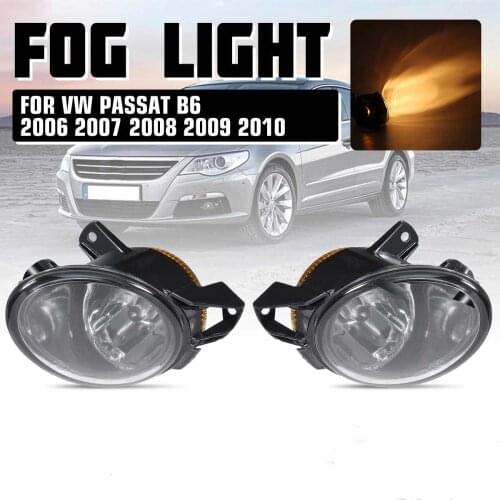 Auto Front Bumper Driving Fog Lamp Halogen Fog Light 3C0941699A For VW/Passat B6 3C Sedan Wagon Variant 2006 2007 2008 2009 2010