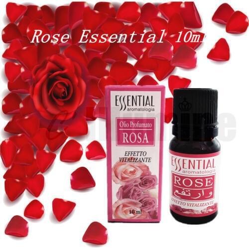 Pure Natural Rose Essential Oil Perfumery Cosmetic Spa Massage Aromatherapy Humidifier Beauty Salon 10ml