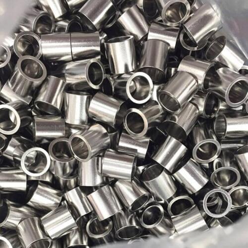 Cylinder Column Bead 3/5/6/7mm Space Slide Beads Stainless Steel DIY Jewelry Making Parts Wholesale 100pcs