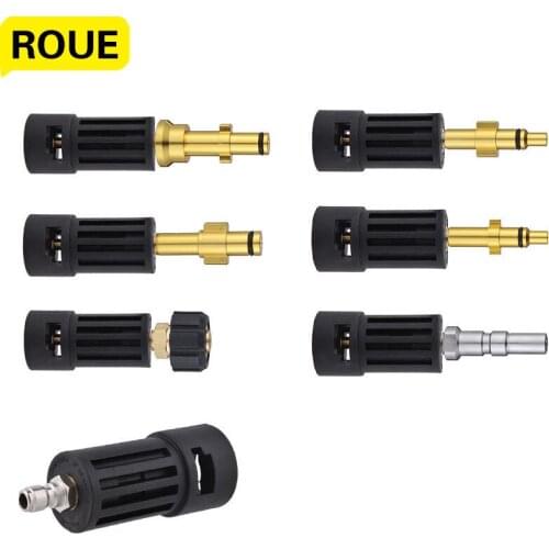 For Connecting AR/Interskol/Lavor/Bosche/Huter/M22 Lance to Karcher un female Bayonet High Pressure Washer Connector Adapter
