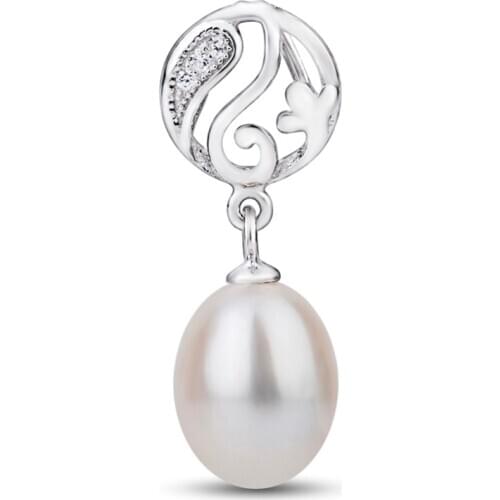 GND0635 High Quality 925 Sterling Silver Pendant Beauty Charming Sweet Pearls Classic Necklaces Pendants Jewelry For Women