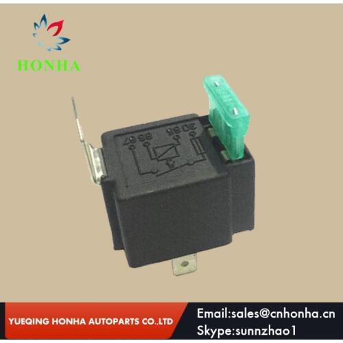 JD1912 12V 30A New Fused On/Off Car Motor Automotive Fused Relay DC 12V 30A 4 Pin 4P SPST Metal