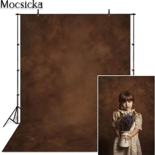 Mocsicka Brown Abstract Texture Old Master Photography Backdrops Professional Portrait Photo Studio Photoshoot Background Props