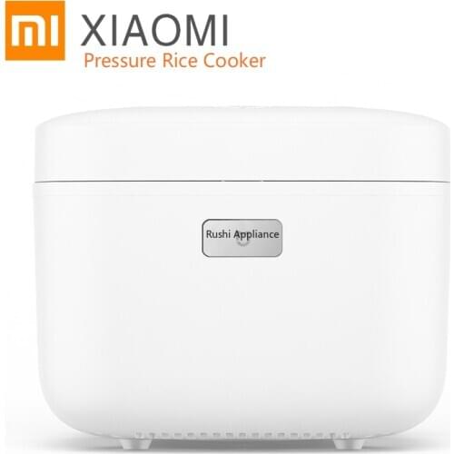 New Xiaomi HI Electric Rice Cooker 3L Alloy Cast Iron Heating Pressure Cooker Heated Food Container Kitchen Appliances APP WiFi