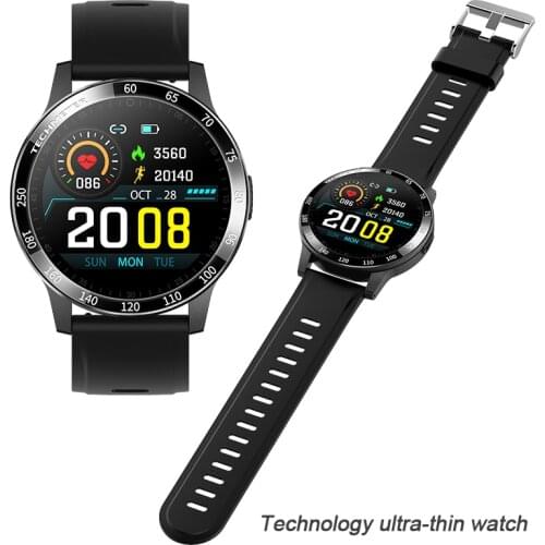 New Design Waterproof Smartwatch Women Man Pedometer Heart Rate Blood Pressure Smart Watch IP68 Hot Selling Wristband Smartwatch