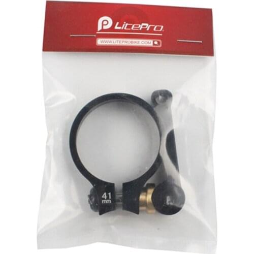 Litepro Folding Bike Ultralight Seat Tube Clamp 41mm 30.5g Bicycle Seatposts Clamps