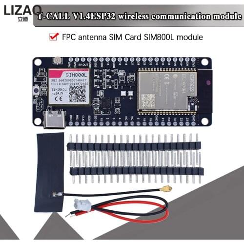TTGO TTGO T-Call V1.3 ESP32 Wireless Module SIM Antenna SIM Card SIM800L Module And GSM/GPRS Antenna for arduino