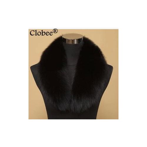 Vintage Fox Fur Faux Fur False Collar Noble MM Ring Down Article Wool Overcoat Patchwork Comfortable Faux Fur Collar YR39