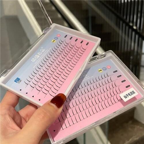 False Eyelashes Extension 8mm 9mm 10mm 11mm 12mm Length Mix Nature Fashion Though Different Eyelash Style Clean Lash 100pcs/Box