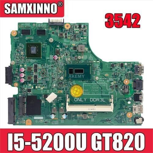 AKemy For DELL 3543 For DELL 3443 motherboard 13269-1 PWB FX3MC REV A00 motherboard I5-5200u GT820 with graphics card work 100