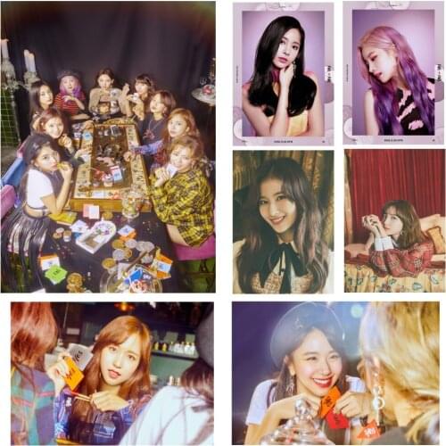 5D Diamond Painting K-POP Twice Music Album Painting Cross Stitch Kits Diamond Embroidery Full Square Round Mosaic Home Decor