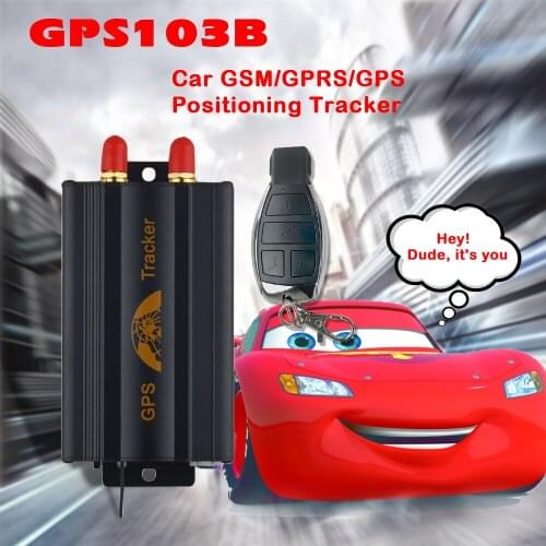 Vehicle GPS Tracker GPS103 GPRS Car Tracking System Shock Sensor Remote Controller GPS Car Tracker for motorcycle car locator