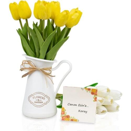 Çiçekmisin Artificial Tulips