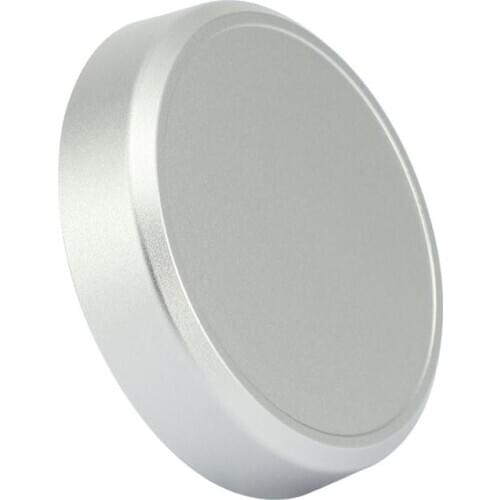 Haoge Cap-X54W Metal Lens Cap for Fujifilm Fuji X100V Camera Silver Compatible With Haoge LH-X54W Lens Hood