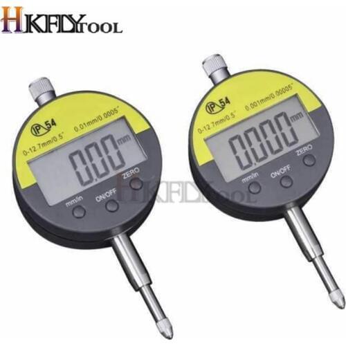 IP54 Oil-proof Digital Micrometer 0.001mm Electronic Micrometer Metric/Inch 0-12.7mm /0.5"Precision Dial Indicator Gauge Met