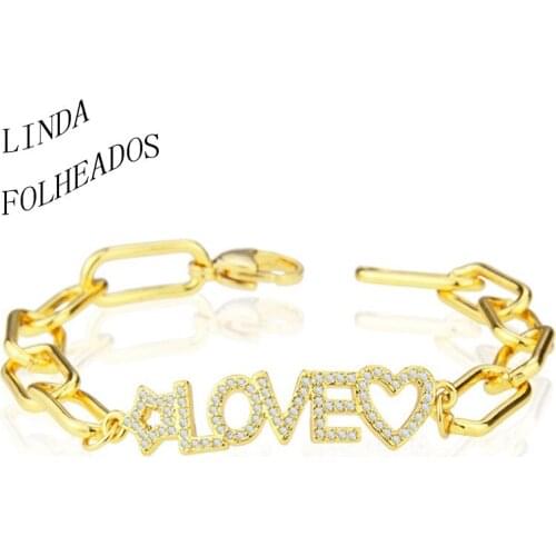 LINDA FOLHEADOS Chain Bracelets