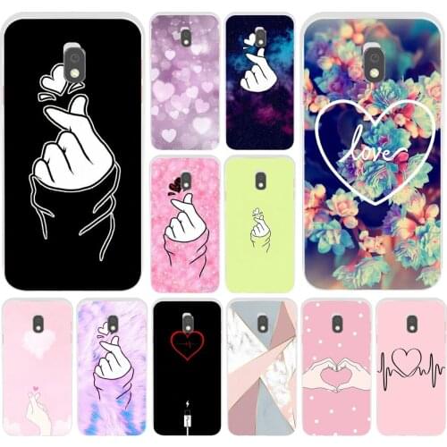 62AS The love in my fingers Soft Silicone Tpu Cover phone Case for Samsung Galaxy J2 J3 J4 J5 J6 J7 Prime 2016 2017 Plus 2018