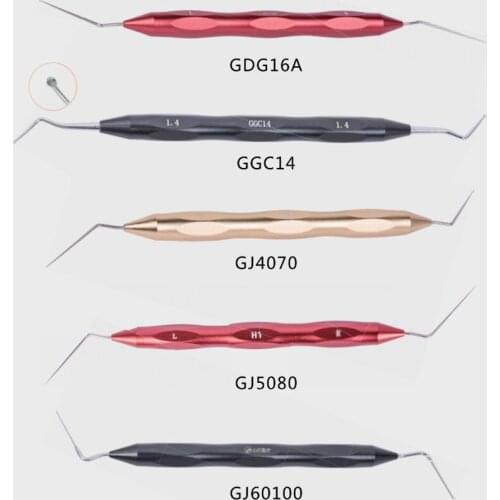 Root Canal Instrument Kit for Microscope Root Canal and Ordinary Root Canal Treatment Dental Explorers Tweezers Mouth Mirror