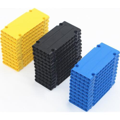 Self-Locking Bricks free creation of toys 3 colors MOC Building Blocks 10 PCS Technic Flat Planel 5x5x11 compatible with Lego