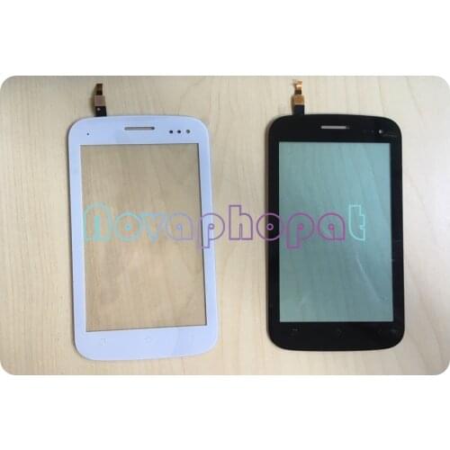 Novaphopat 4.5" Sensor Screen For FLY iq450 Touch Screen Digitizer Panel (not lcd display ) +tracking