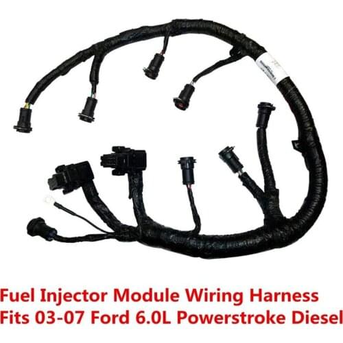 Fuel Injector Complete Wire Harness 5C3Z9D930A for Ford Powerstroke 6.0L Diesel 2003-2007 F250 F350 F450 F550 Excursion