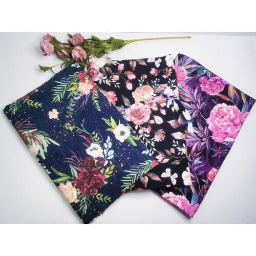 Printed cotton lycra jersey fabric ship to USA CANADA AUSTRALIA