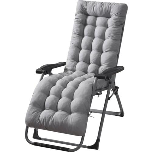 Outdoor Patio gazebo Lounger Chair Cushion Deck Chair Recliner Seat Mattress 170x53x8cm