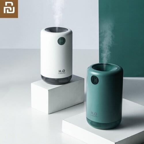 Youpin USB wireless humidifier LED battery display Air purification water supply instrument Atomizer Humidifying spray