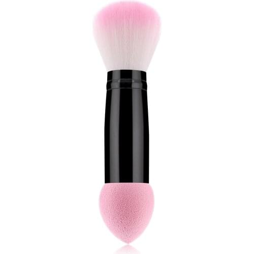 1pcs Double Head Makeup Brush Powder Concealer Liquid Foundation Face Make Up Brushes Tool Professional Beauty Blender Cosmetics
