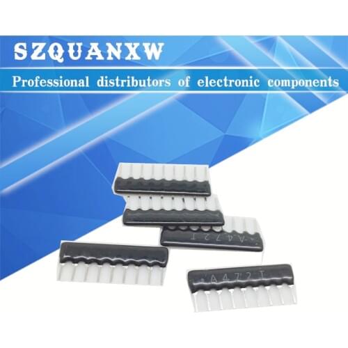 20pcs DIP exclusion 9pin 10K ohm 9 PINS A103J 9A103 9A103J Network Resistor array