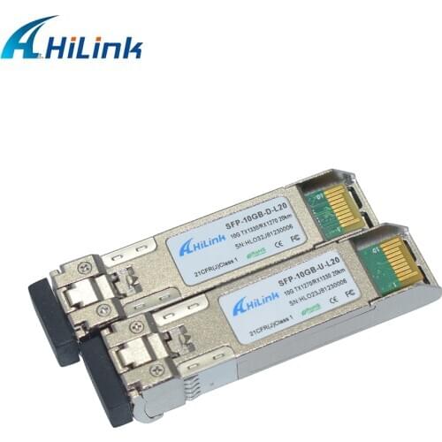 Free Shipping SFP 10GB BIDI 1270nm 1330nm 20KM