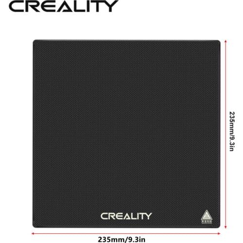 CREALITY 3D Original Carborundum Glass Hotbed Platform 235*235*4mm for Ender-3V2/Ender-3/Ender-3 Pro/CR20/CP-01/Ender-5/Ender-5S
