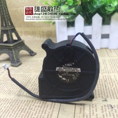 For Projector Blower Adda AB0612MB-A03 12v 0.25a Turbine Fan