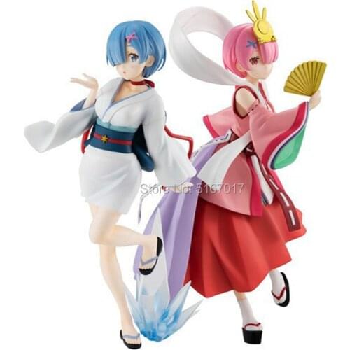 25cm Re Life in a different world from zero Ram Rem Sexy girls re zero Anime PVC Action Figures toys Anime figure Toys For gifts