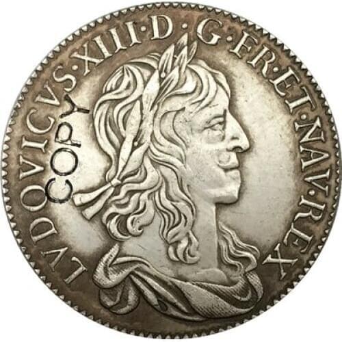 France Louis XIII 1642 coins copy