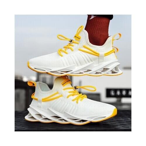 Hot Sales Sneakers Men Shoes Tenis Masculino Breathable Casual Mesh Running Light Comfort Sneakers Male Shoes With Wavy Sole2020