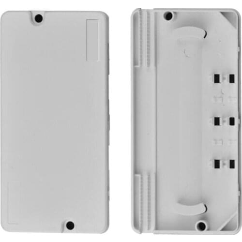 50PCS 2cores 2 in 2 Out Fiber optic splice tray ABS material heat shrink tubing to protect 2cores Fiber covered wire cable Box