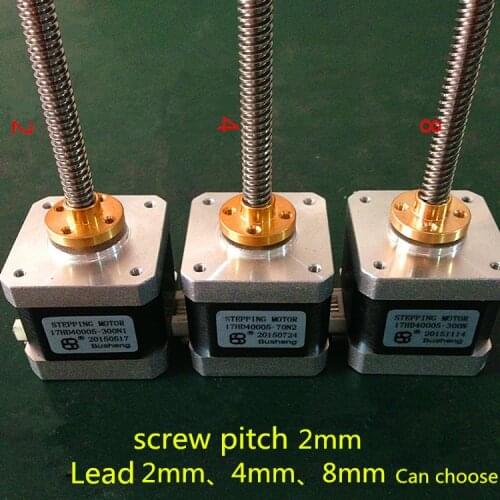 Mini stepper motor42*42*40mm(17HD40005-300N)3D printers with Screw the stepper motor