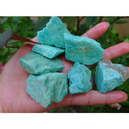 Natural amazonite nunatak wheel repair energy stone 50g/ lot free shipping