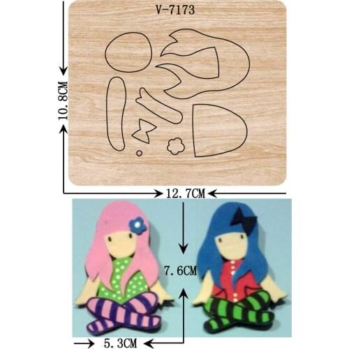 New wooden dies cutting dies for scrapbooking Multiple sizes V-7173