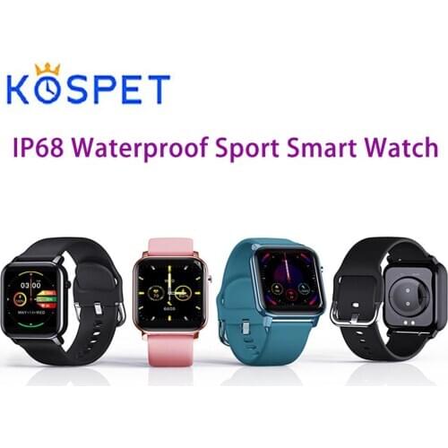 NEW Smart Watch Men Women Heart Rate Monitor IP68 Waterproof Smart Watches Fitness Tracker Smartwatch 2020 For KOSPET GTO
