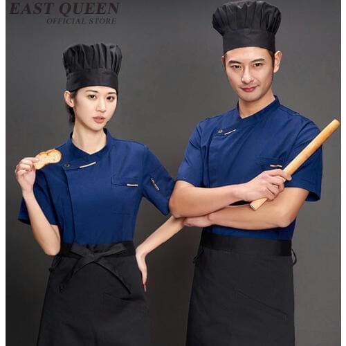 Catering clothing food service waiter waitress jacket unifrom clothing hotel restaurant cafeteria fast food clothes DD1003 Y