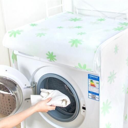 Transparent waterproof washing machine cover sunscreen home automatic impeller roller dust cover for drum accessories