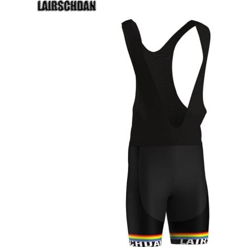 LairschDan Summer 2021 Men Bicycle Cycling Bib Shorts Breathable 9D Gel Pads Mtb Shorts Tight Bike Shorts Calzas Ciclismo Hombre