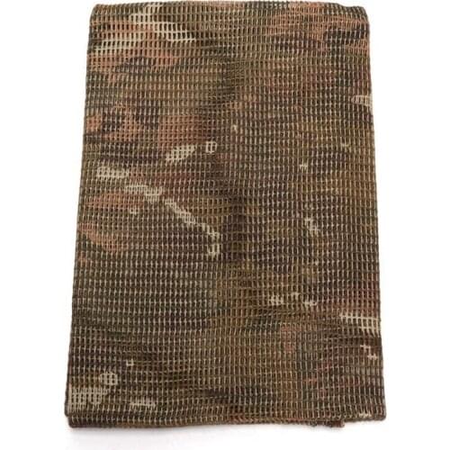 Tactical Men Woman Camoflage Scarves Military Lightweight Arab KeffIyeh Face Veil Winter Neck Warm Wraps Scrim Scarf Italy Camo