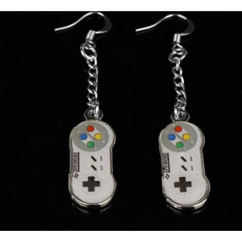 Unique Creative Game Controller Drop Earrings Women Girls Funny Game Fans Dangle Earrings Party Teen Kids Birthday Gifts