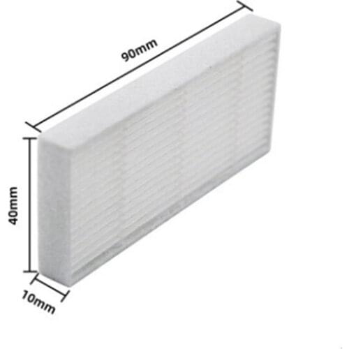 5pcs/lot 90mm*40mm*10mm Robot Vacuum Cleaner HEPA Filter for Midea SEEBEST Robotic Vacuum Cleaner Parts Accessories Filter